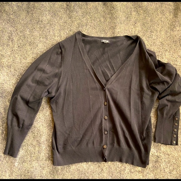 Classic Black Cardigan - Picture 1 of 3